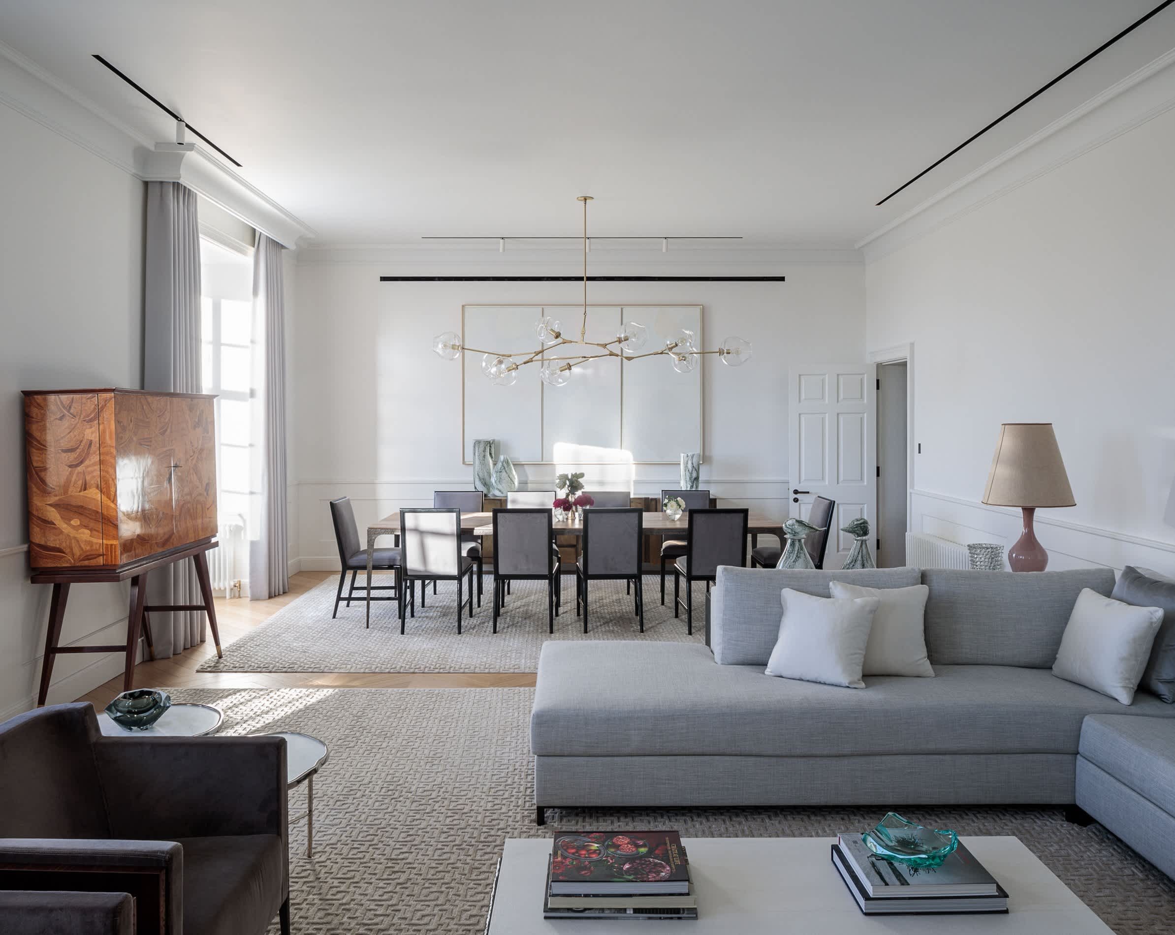 Living room after full refurbishment